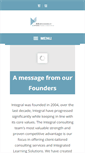 Mobile Screenshot of integral-consultancy.com